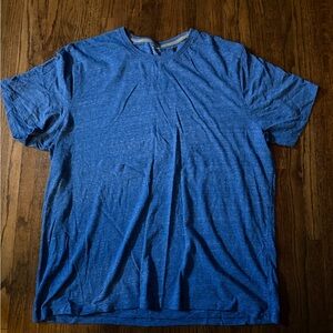Old Navy Heathered Blue Short Sleeve Tee